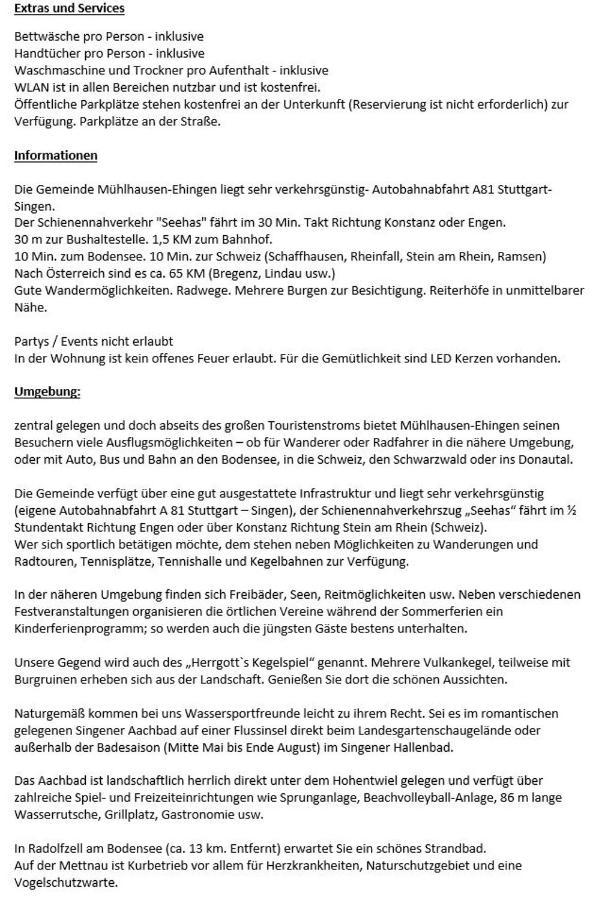 Ferienwohnung Kraehennest In Den Hegaubergen - Naehe Bodensee Muhlhausen-Ehingen Luaran gambar